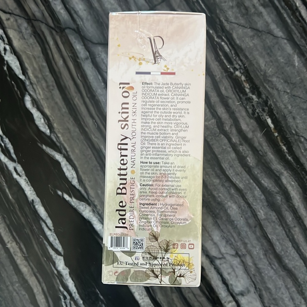 Jade Butterfly Oil By Predire Paris - New In Sealed Box - Picture 3 of 5